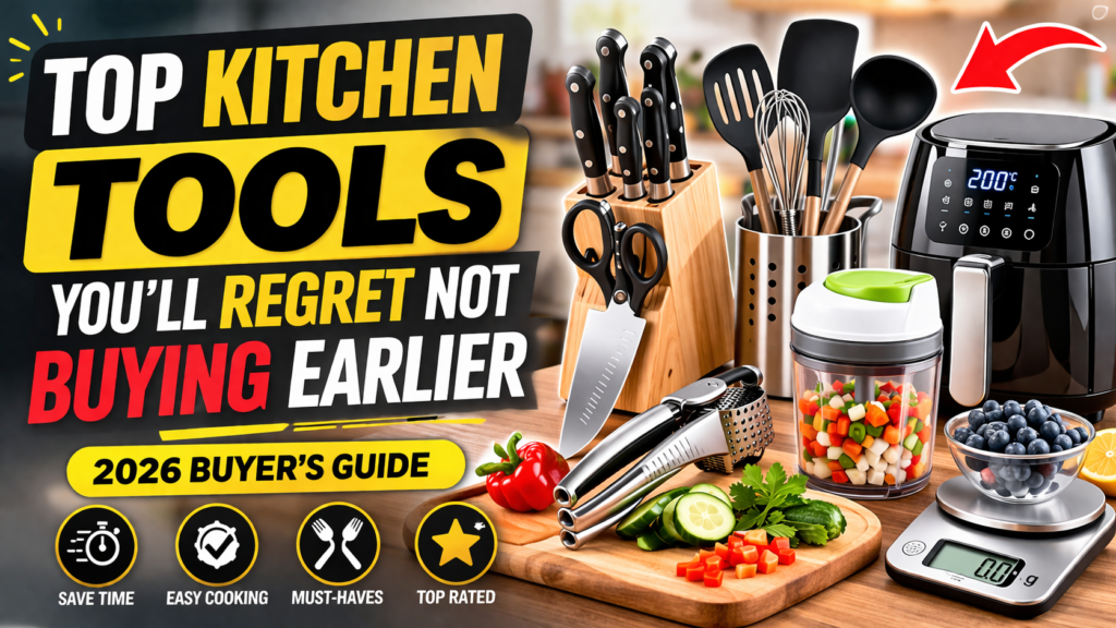 Top Kitchen Tools You’ll Regret Not Buying Earlier (2026 Buyer’s Guide)
