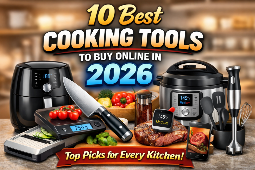 Best Cooking Tools to Buy Online in 2026 (Top Picks for Every Kitchen)