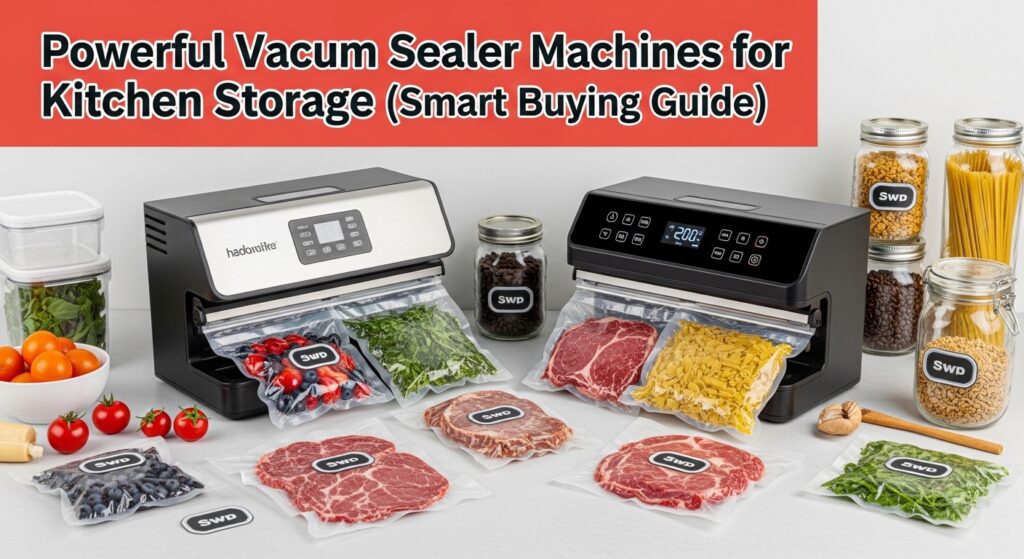 Powerful Vacuum Sealer Machines for Kitchen Storage (Smart Buying Guide)