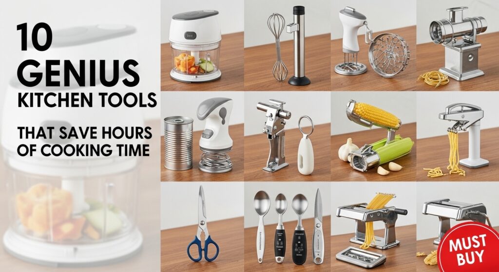 10 Genius Kitchen Tools That Save Hours of Cooking Time (Must Buy)