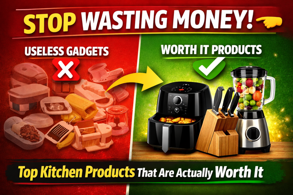 Top Kitchen Products That Are Actually Worth Your Money (No Waste Picks)