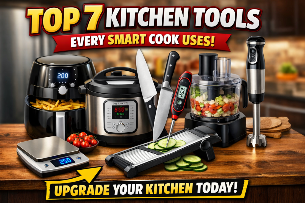 Top 7 Kitchen Tools Every Smart Cook Uses (Upgrade Your Kitchen Today)