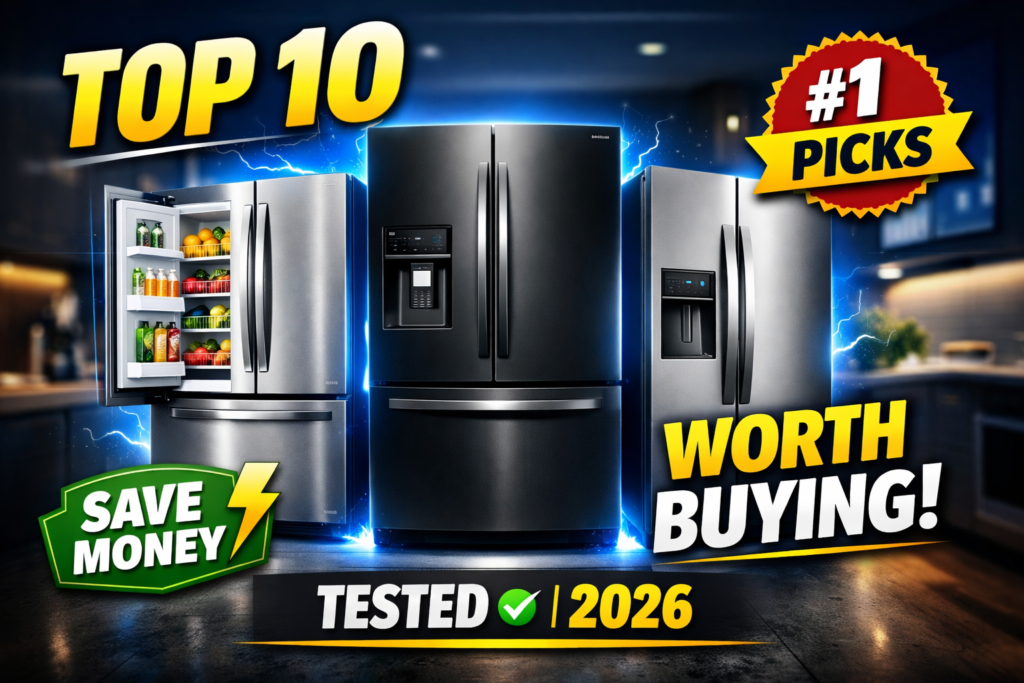 Top 10 Refrigerators That Are Worth Your Money (Tested & Reviewed)