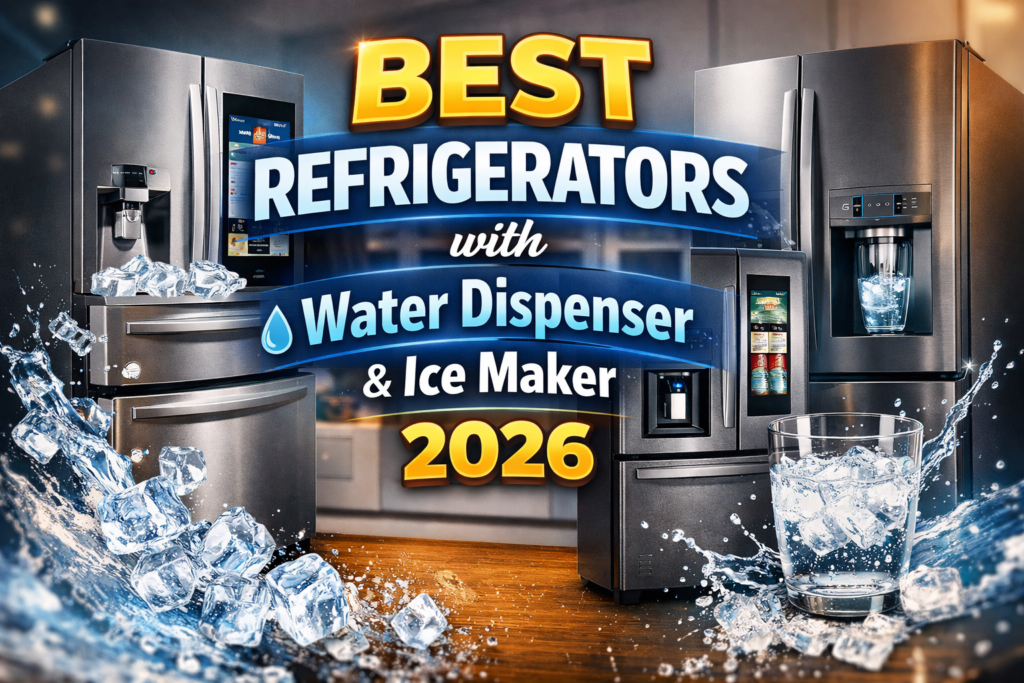 Top Refrigerators with Water Dispenser & Ice Maker