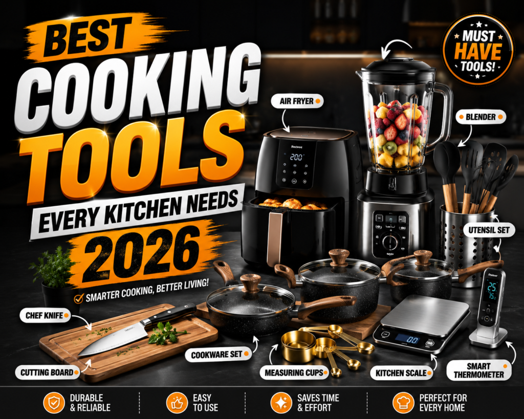 Best Cooking Tools Every Kitchen Needs in 2026