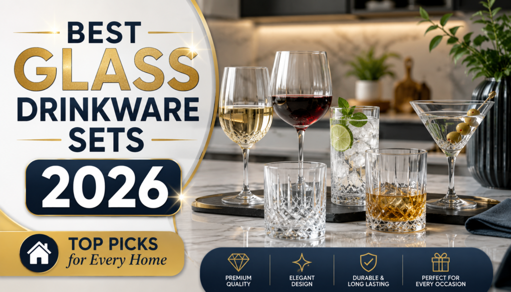 Best Glass Drinkware Sets in 2026 – Top Picks