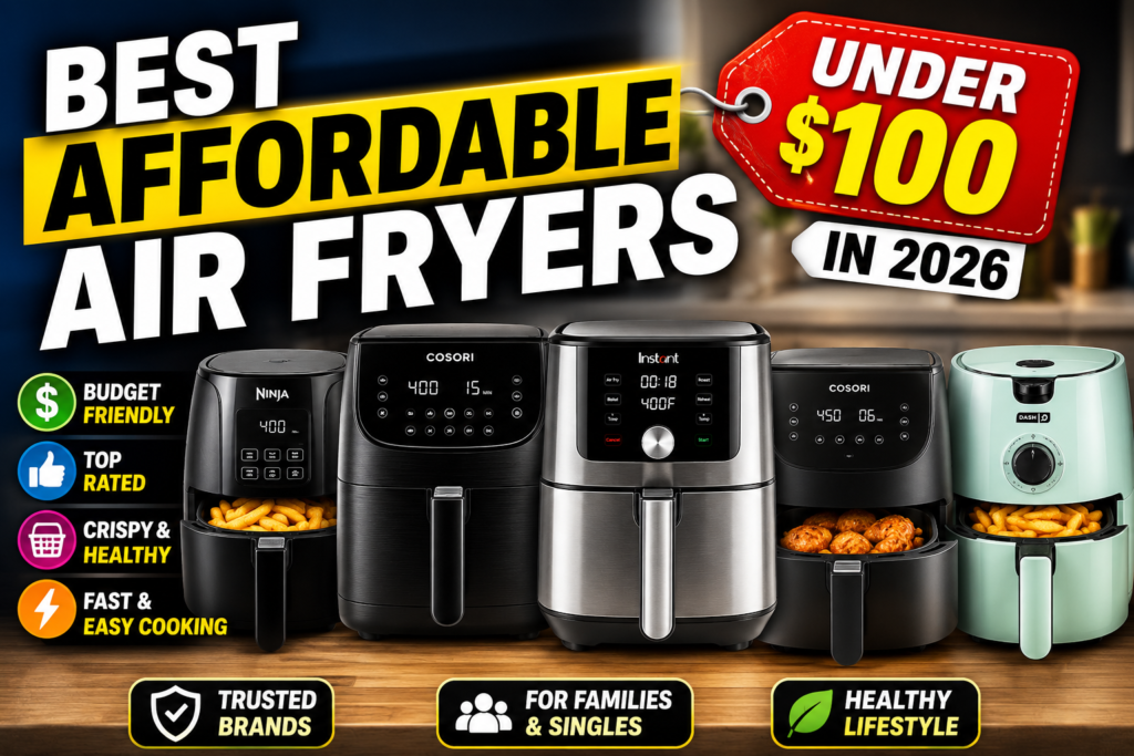 Best Affordable Air Fryers Under $100 in 2026