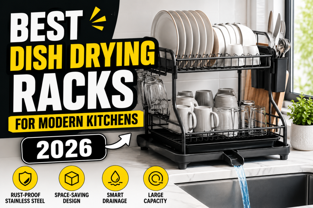 Best Dish Drying Racks for Modern Kitchens in 2026