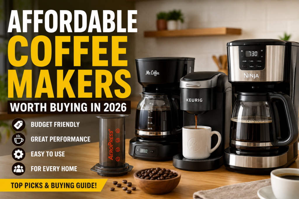 Affordable Coffee Makers Worth Buying
