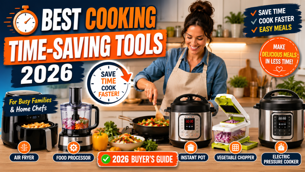 Best Cooking Time-Saving Tools for Busy Families and Home Chefs in 2026