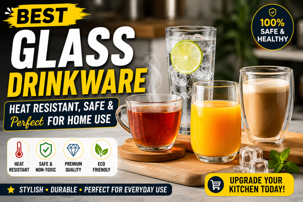 Best Glass Drinkware β Heat Resistant, Safe & Perfect for Home Use (High Buying Intent Guide 2026)