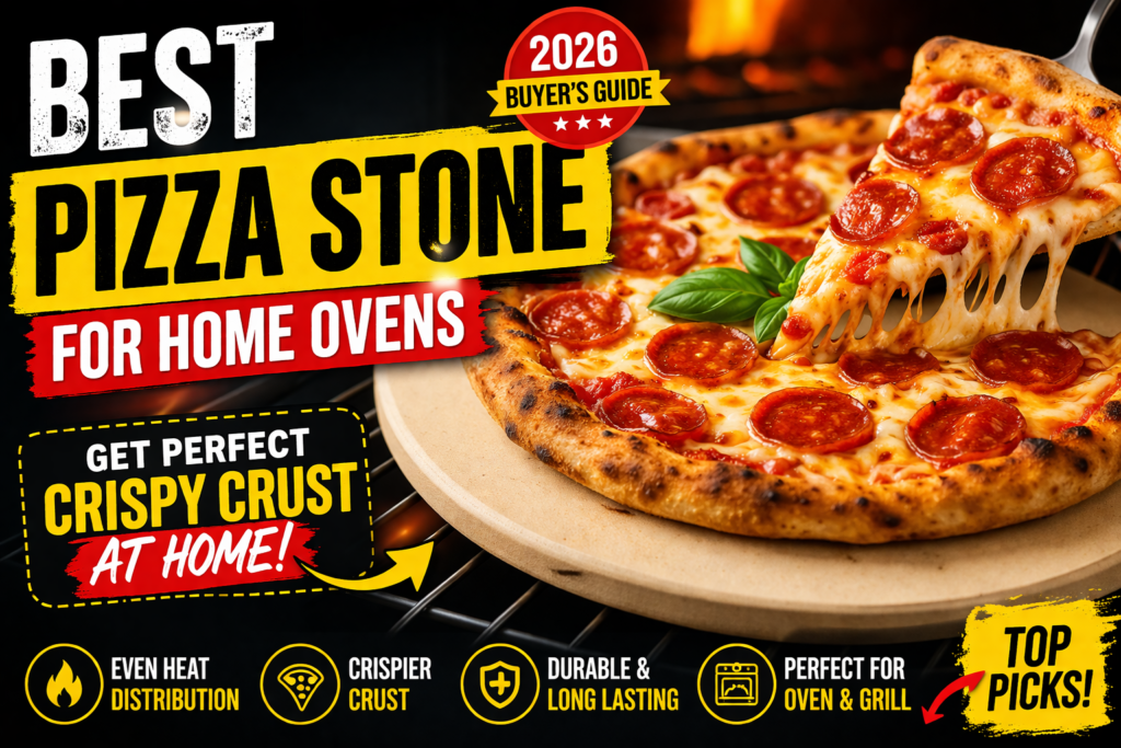 Best Pizza Stone for Home Ovens (2026 Buyer’s Guide for Perfect Crispy Crust)