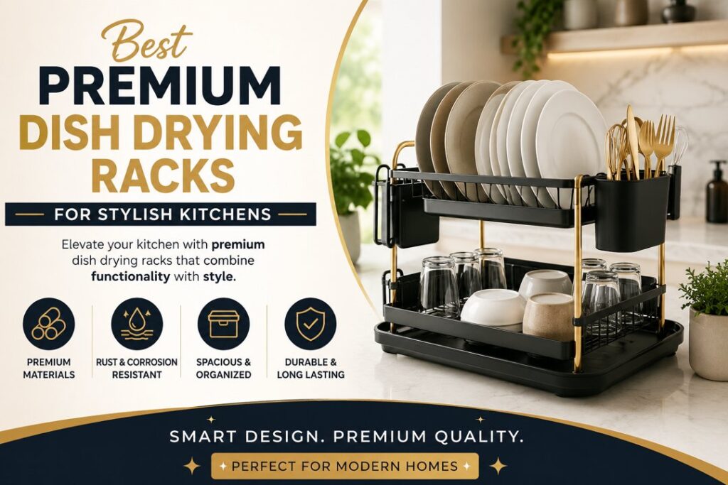 Best Premium Dish Drying Racks for Stylish Kitchens