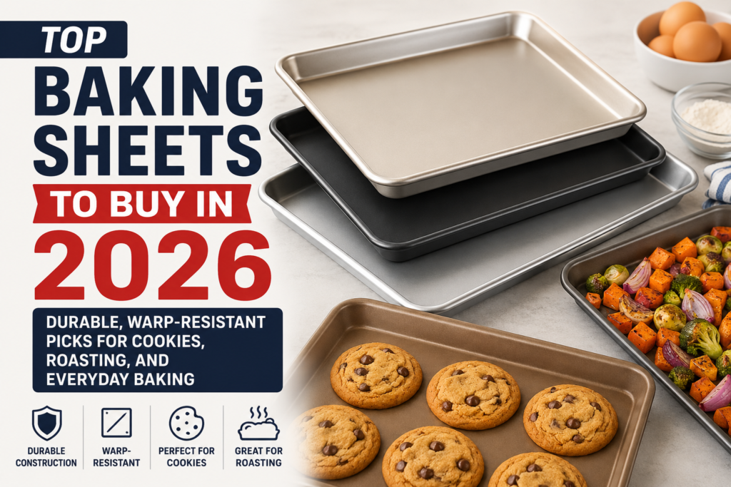 Top Baking Sheets to Buy in 2026: Durable, Warp-Resistant Picks for Cookies, Roasting, and Everyday Baking