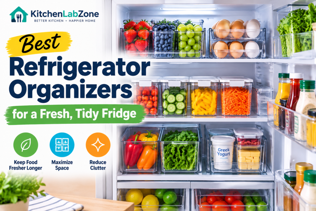 Best Refrigerator Organizers for a Fresh, Tidy Fridge