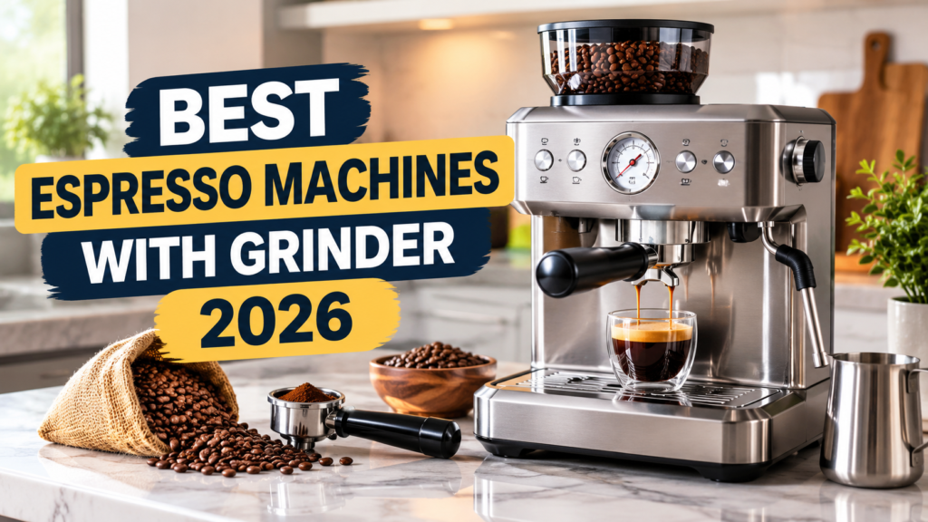 Best Espresso Machine With Grinder in 2026: All-in-One Coffee Machines for Fresh Espresso